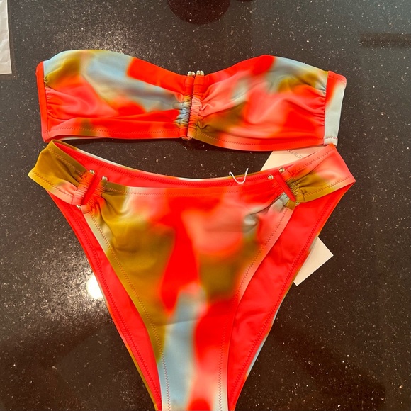 NWT Solid & Striped Tati bikini in blur print - Picture 5 of 5